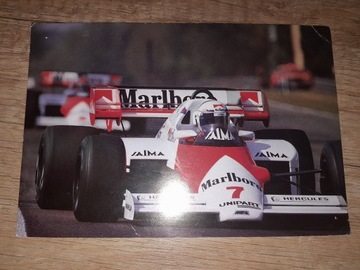 F1 formuła bolid zdjęcie Marlboro stare