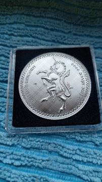 Srebrna Moneta Niue Scottish Unicorn 2023 1 uncja  