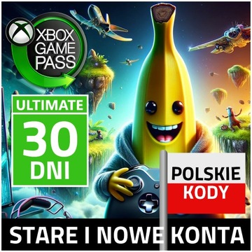 XBOX GAME PASS ULTIMATE 1 MIESIĄC 30 DNI KOD KLUCZ