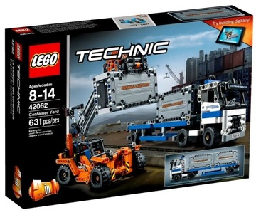 Lego Technic 42062 Plac przeładunkowy. Nowy. Opis