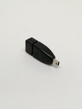 Adapter przejściówka gniazdo USB A - wtyk USB mini