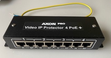 Ochrona przeciwprzepięciowa Axon Pro W0044 4x PoE+