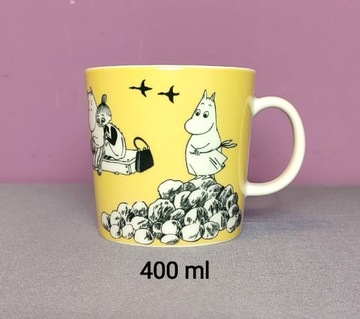 MUMINKI kubek Moomin Arabia Finland - 400 ml ŻÓŁTY (Yellow)