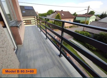 Balustrady ze stali nierdzewnej aluminiowe 