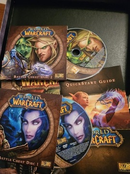 Oryginalna nowa gra World Warcraft 2x CD