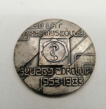 Medal 30 lat Przemyslowej służby zdrowia 1953 1983