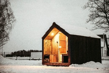 Sauna ogrodowa , Sauna fińska,  Sauna drewniana