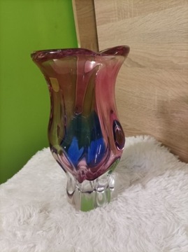 Wazon Szklany Rubin Glass