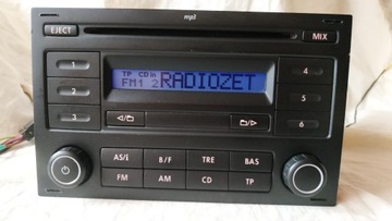 VW POLO - T5 - RCD 200 MP3 - RDS - KOD - 2006