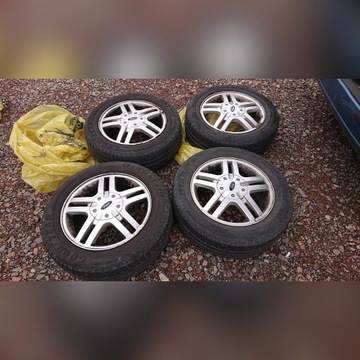 Komplet kół ALU Ford oryginał 15'' + opony letnie