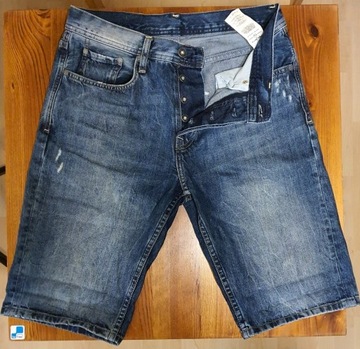 Pepe Jeans Lodon krótkie spodenki jeansy Rozmiar29