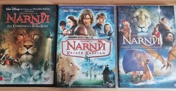 Opowieści z Narnii Wszystkie Części DVD PL Wersja