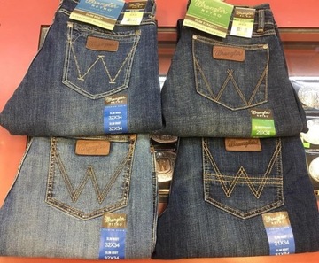 Wrangler nowe Jeansy  różne rozmiary para 170 zł