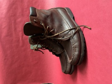 Buty trzewiki botki skórzane brązowe vintage 38