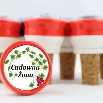 Ceramiczna zatyczka korek do butelek Cudowna Żona