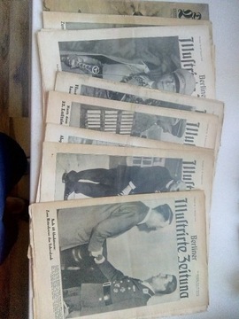 Niemiecka prasa 1940 rok zbiór