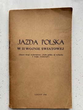 Jazda Polska w II Wojnie Światowej Londyn 1956