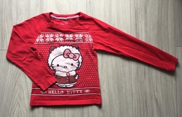 Primark Bluzka świąteczna Hello Kitty 116