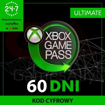 XBOX GAME PASS ULTIMATE - CORE+EAPLAY+CLOUD 60 DNI