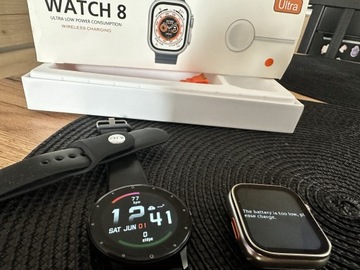 Watch 8 Ultra KD99 i SmartWatch z pulsometrem