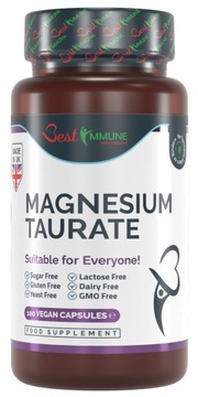 Taurynian Magnezu 500mg Naturalny Biodostępny