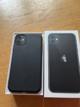 Apple IPhone 11 czarny 64GB używany