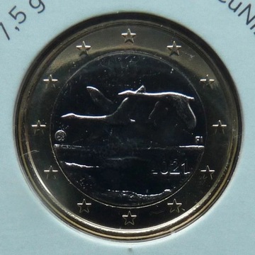 FINLANDIA 2021 - 1 EURO UNC !!!!!!!