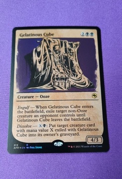 Karta MTG: Gelatinous Cube Folia