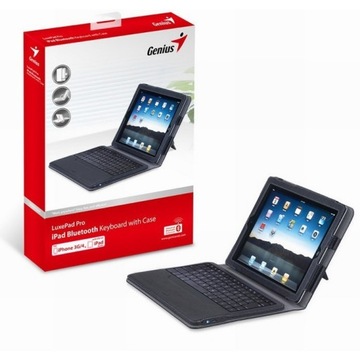 Genius iPad Bluetooth keyboard with case LuxePad P