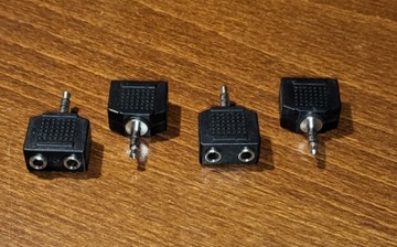 Rozgałęźnik Złączka 2x Mini Jack Ż-1xMini Jack M