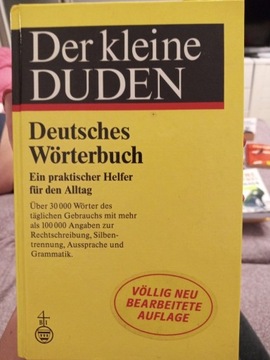 Der kleine DUDEN . Deutsches Wörterbuch