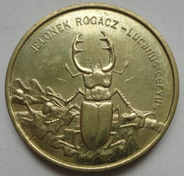 2 ZŁOTE NORDIC GOLD JELONEK ROGACZ 1997