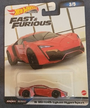 Hot Wheels W MOTORS Lykan HyperSport