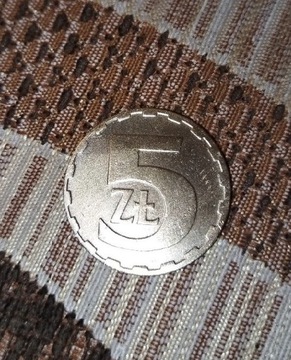 Moneta 5zl, 1984 MW