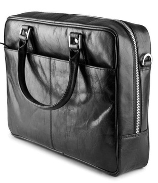 TORBA SKÓRZANA NA LAPTOP 16" DBRAMANTE1928 - BLACK