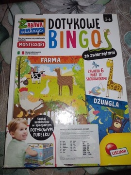 Gra edukacyjna Bingo Montessori 
