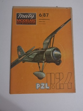 Mały Modelarz 6/87 Samolot PZL P-24 G