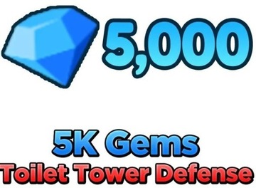 5000 GEMS - TOILET TOWER DEFENSE