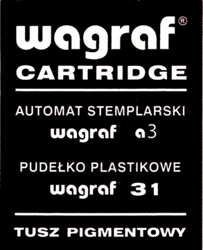 WAGRAF CARTRIDGE A3, 31