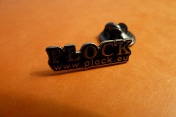 Płock Logo pin przypinka