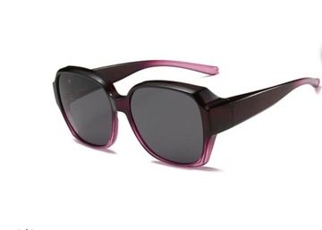 Okulary przeciwsłoneczne - na  korekcyjne  Purple
