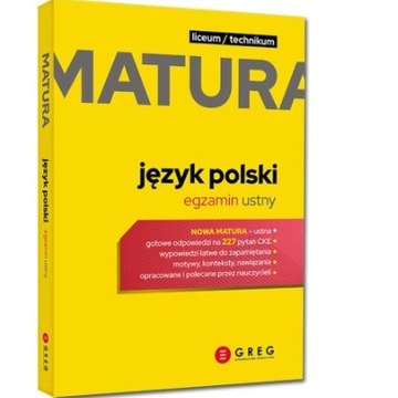 Matura - Język polski egzamin ustny 