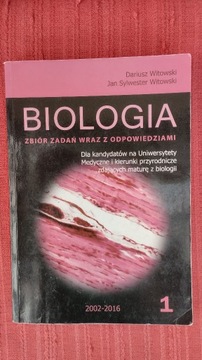 BIOLOGIA 1 - zbiór zadań z odpowiedziami, Witowski