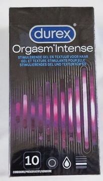 Prezerwatywy Durex orgasm intense 10szt.