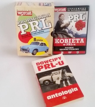 PROPAGANDA PRL Najzabawniejsze KRONIKI 9 płyt DVD