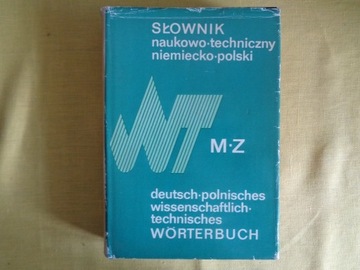 Słownik naukowo-techniczny niemiecko-polski M - Z
