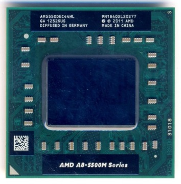 AMD A8-5550M + 2 GB DDR3 SO-DIMM