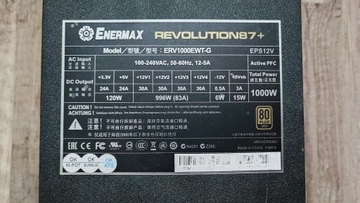 ENERMAX Revolution 87+ 1000W GOLD