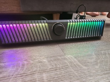 Głośnik soundbar komputerowy PC LED