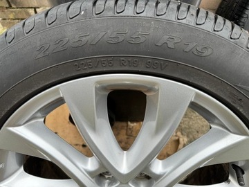 Koła do Mazdy CX-5 felgi aluminiowe 19” opony Pirelli 225/55/ R 19